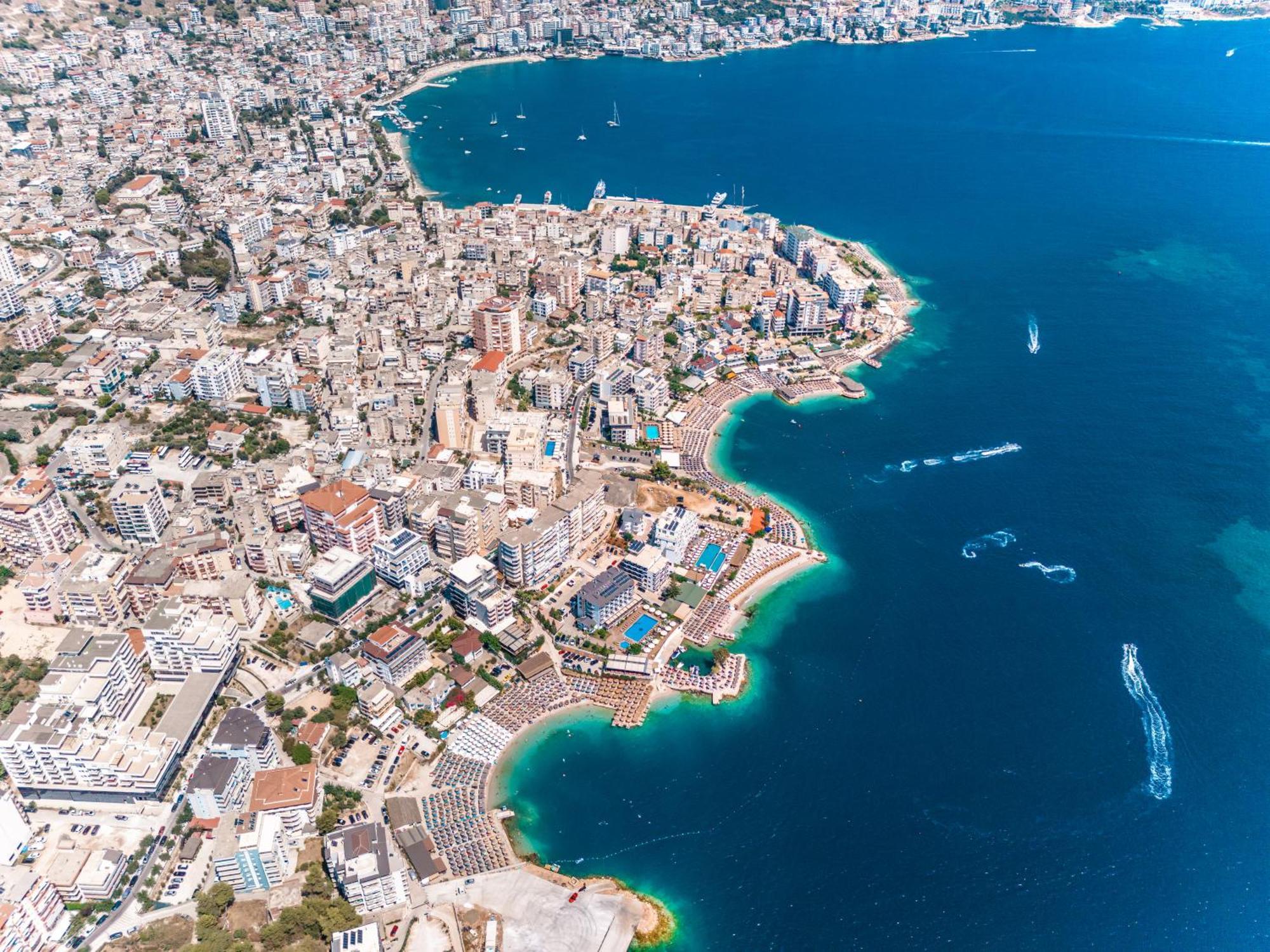 Epirus Hotel Sarandë Exterior foto
